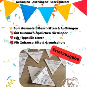 Mutmach-Wimpel – Printausgabe