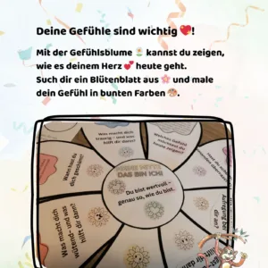 Die Gefühlsblume – Gefühle benennen, verstehen und stärken (Download - PDF)