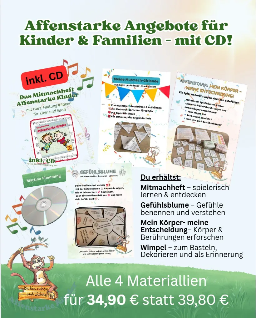 Das Affenstarke Print-Bundle – inkl. Audio-CD!